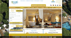 Desktop Screenshot of orbetellocampingvillage.com