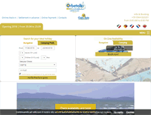 Tablet Screenshot of orbetellocampingvillage.com