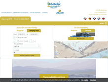 Tablet Screenshot of orbetellocampingvillage.it